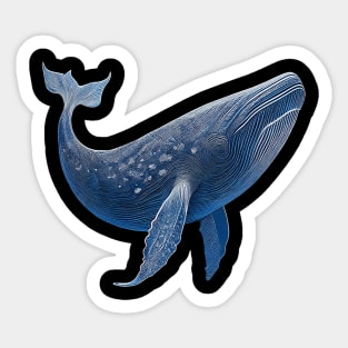 Whale 02 Sticker